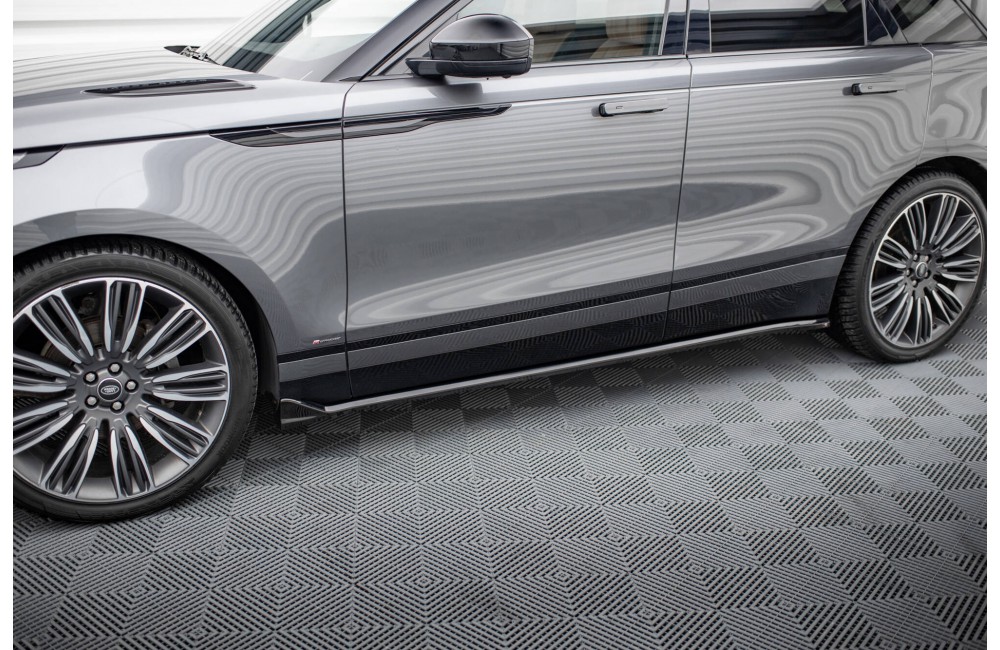 Set of Splitters Land Rover Range Rover Velar R-Dynamic Mk1 (The kit is compatible with the towbar)