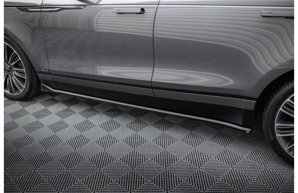 Set of Splitters Land Rover Range Rover Velar R-Dynamic Mk1 (The kit is compatible with the towbar)