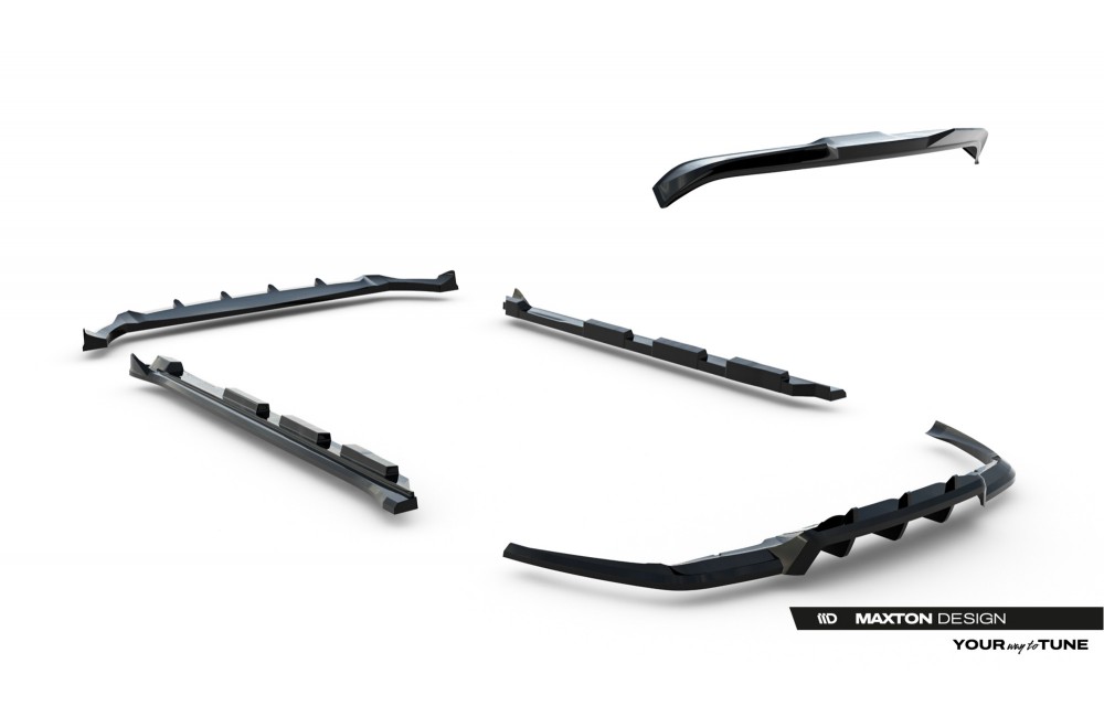Set of Splitters Land Rover Range Rover Velar R-Dynamic Mk1 (The kit is not compatible with a towbar)