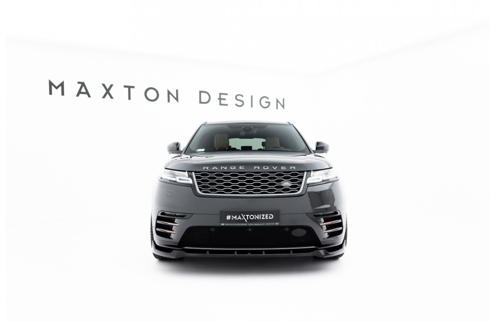Set of Splitters Land Rover Range Rover Velar R-Dynamic Mk1 (The kit is not compatible with a towbar)