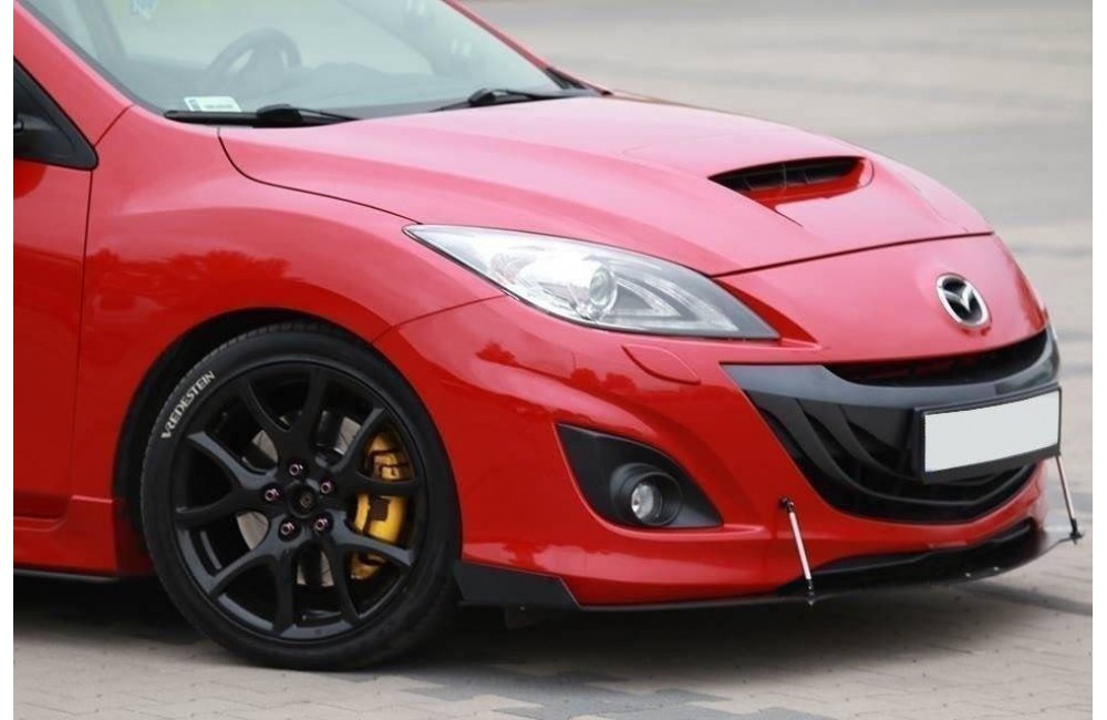FRONT RACING SPLITTER MAZDA 3 MK2 MPS FRONT RACING SPLITTER MAZDA 3 MK2 MPS