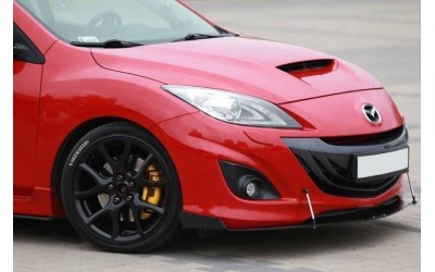 FRONT RACING SPLITTER MAZDA 3 MK2 MPS