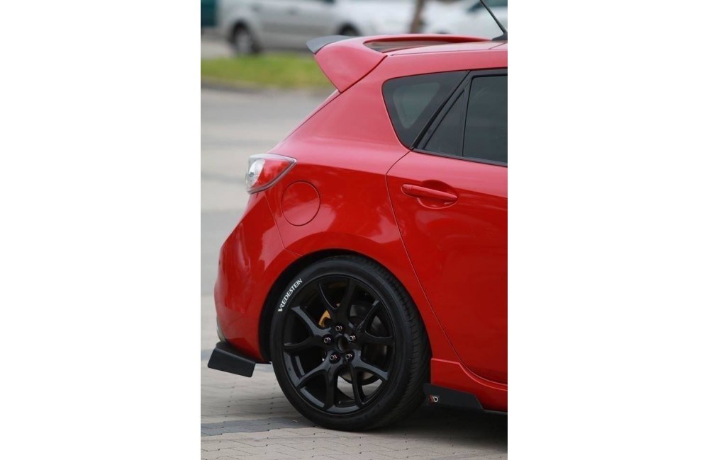 REAR SIDE SPLITTERS MAZDA 3 MK2 MPS
