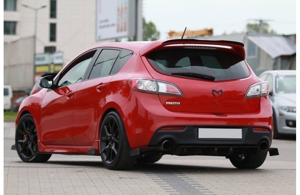 REAR SIDE SPLITTERS MAZDA 3 MK2 MPS