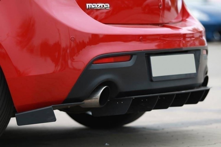 ΠΙΣΩ ΠΛΕΥΡΙΚΑ SPLITTERS MAZDA 3 MK2 MPS