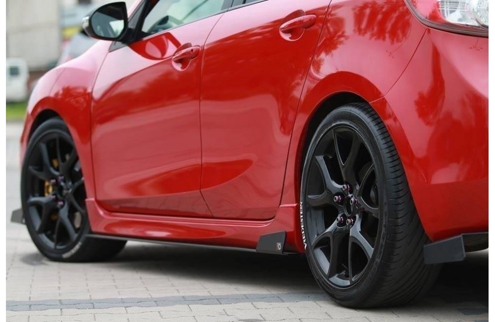 RACING SIDE SKIRTS DIFFUSERS MAZDA 3 MK2 MPS
