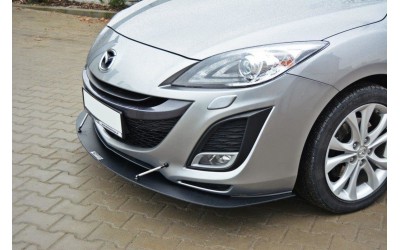FRONT RACING SPLITTER MAZDA 3 MK2 SPORT (PREFACE)
