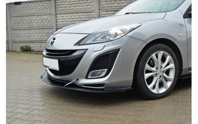 FRONT RACING SPLITTER MAZDA 3 MK2 SPORT (PREFACE)