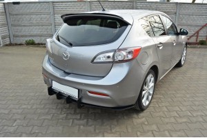 MAZDA 3 MK2 SPORT (PREFACE) REAR DIFFUSER & REAR SIDE SPLITTERS