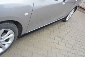 RACING SIDE SKIRTS DIFFUSERS MAZDA 3 MK2 SPORT (PREFACE)