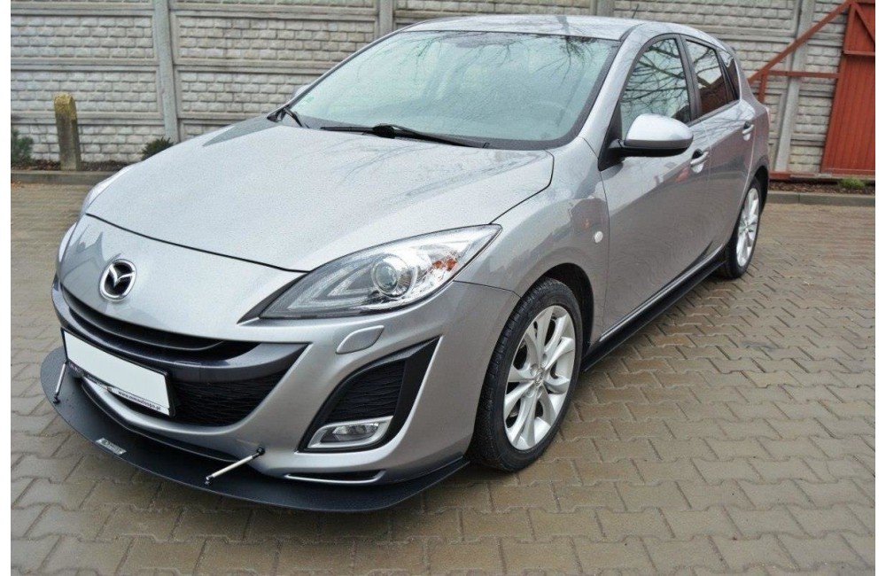 RACING SIDE SKIRTS DIFFUSERS MAZDA 3 MK2 SPORT (PREFACE)