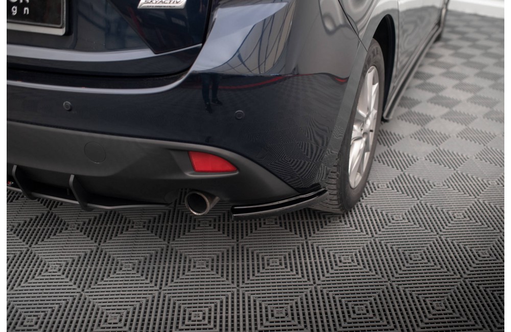 Rear Side Splitters Mazda 3 Mk3