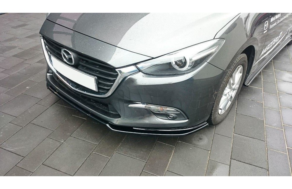 FRONT SPLITTER v.1 Mazda 3 BN (Mk3) Facelift