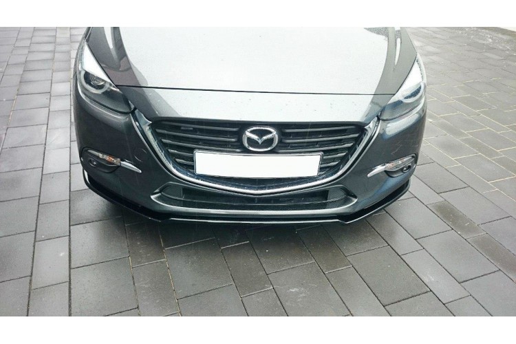 FRONT SPLITTER v.1 Mazda 3 BN (Mk3) Facelift
