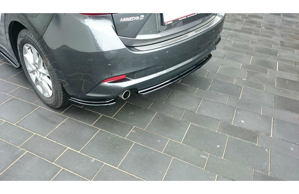 Rear Splitter Mazda 3 BM (Mk3) Facelift (without vertical bars)
