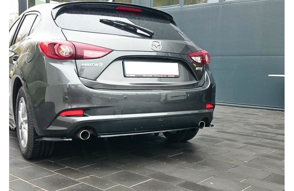 REAR SIDE SPLITTERS Mazda 3 BN (Mk3) Facelift