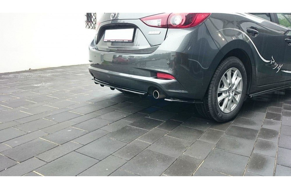 REAR SIDE SPLITTERS Mazda 3 BN (Mk3) Facelift