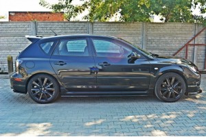 SIDE SKIRTS DIFFUSERS MAZDA 3 MPS MK1 (PREFACE)