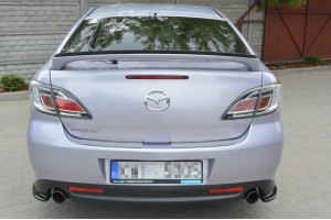 REAR SIDE SPLITTERS MAZDA 6 MK2 SPORT HATCH (GH-SERIES) PREFACE