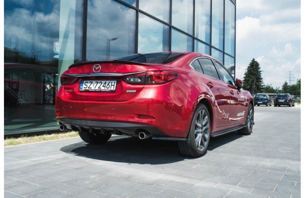 REAR SIDE SPLITTERS V.1 Mazda 6 GJ (Mk3) Facelift