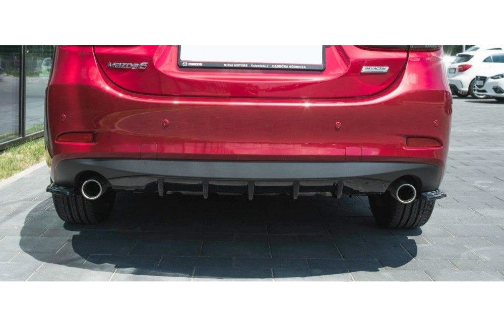 REAR SIDE SPLITTERS V.1 Mazda 6 GJ (Mk3) Facelift