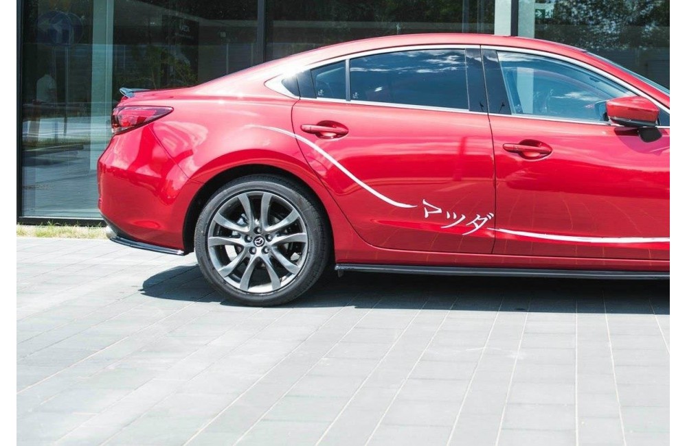 REAR SIDE SPLITTERS V.1 Mazda 6 GJ (Mk3) Facelift