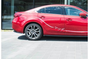REAR SIDE SPLITTERS V.1 Mazda 6 GJ (Mk3) Facelift