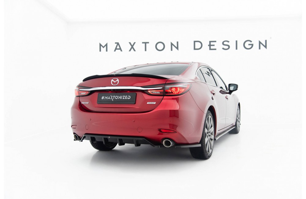 Rear Side Splitters Mazda 6 Sedan Mk3 Facelift
