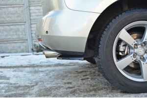 REAR SIDE SPLITTERS MAZDA CX-7