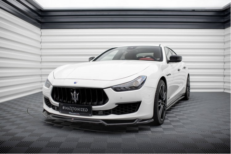 Μπροστινός Splitter V.2 Maserati Ghibli Mk3 Facelift