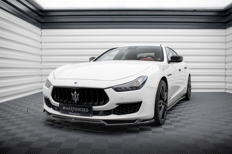 Μπροστινός Splitter V.2 Maserati Ghibli Mk3 Facelift