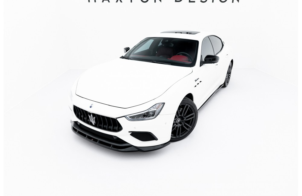 Front Splitter Maserati Ghibli Modena Mk3 Facelift