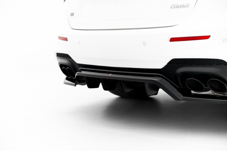 Πίσω Splitter (με κατακόρυφες ράβδους) Maserati Ghibli Modena Mk3 Facelift