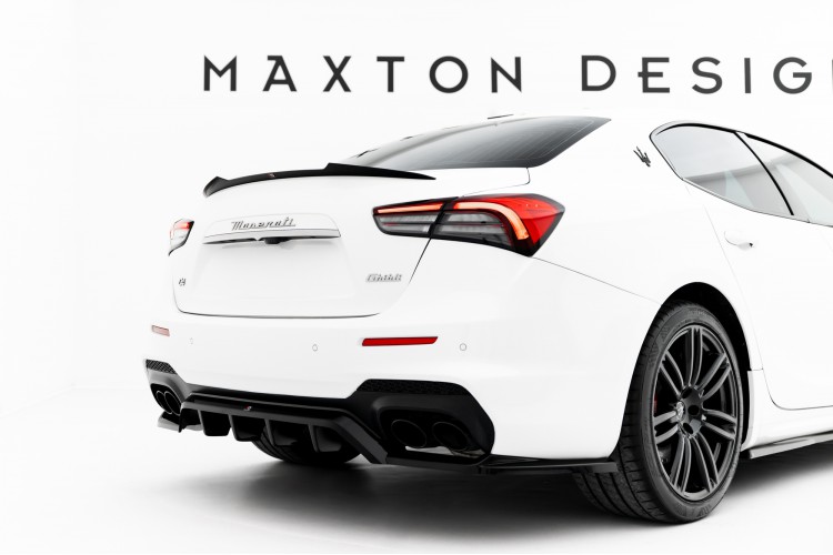 Πίσω Splitter (με κατακόρυφες ράβδους) Maserati Ghibli Modena Mk3 Facelift
