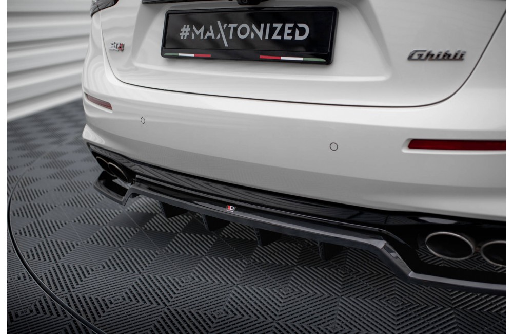 Rear Splitter (with vertical bars) Maserati Ghibli Mk3 Facelift
