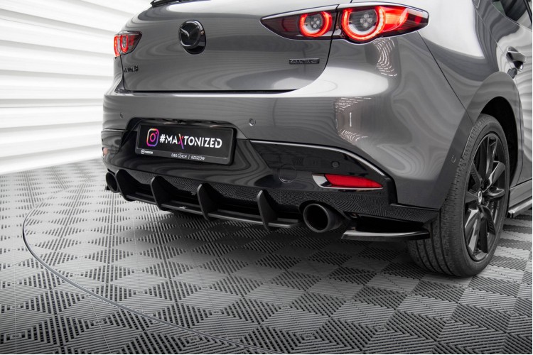 Street Pro Οπίσθιο Diffuser Mazda 3 Mk4