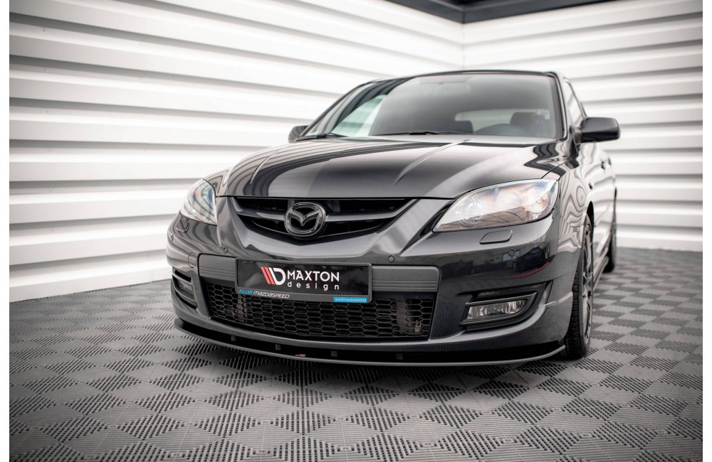 Street Pro Front Splitter Mazda 3 MPS Mk1 - Black