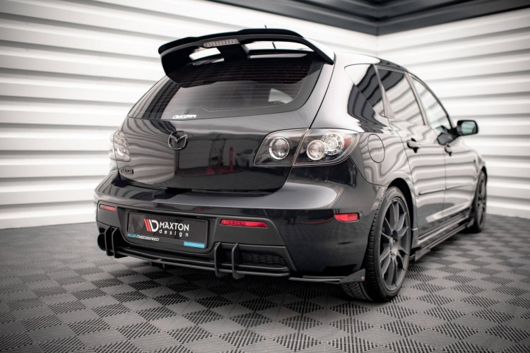 Street Pro Πίσω Diffuser Mazda 3 MPS Mk1 US-Spec Έκδοση