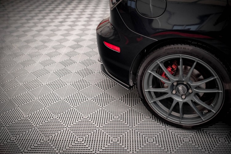 Street Pro Πίσω Πλευρικοί Splitters Mazda 3 MPS Mk1 US-Spec Έκδοση