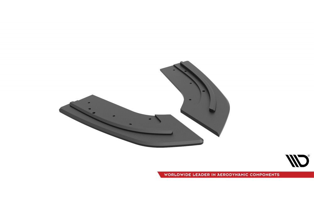 Street Pro Rear Side Splitters Mazda 3 MPS Mk1 US-Spec Version - Black Street Pro Rear Side Splitters Mazda 3 MPS Mk1 US-Spec Version - Black