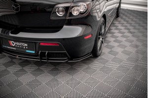 Street Pro Rear Side Splitters Mazda 3 MPS Mk1 US-Spec Version - Black Street Pro Rear Side Splitters Mazda 3 MPS Mk1 US-Spec Version - Black