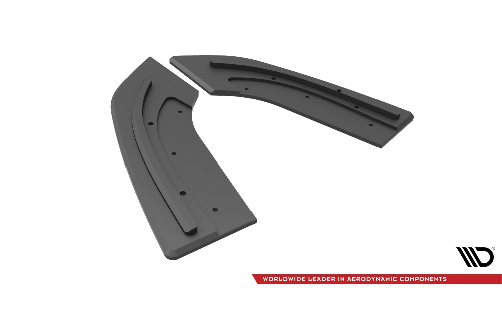 Street Pro Rear Side Splitters Mazda 3 MPS Mk1 US-Spec Version - Black Street Pro Rear Side Splitters Mazda 3 MPS Mk1 US-Spec Version - Black