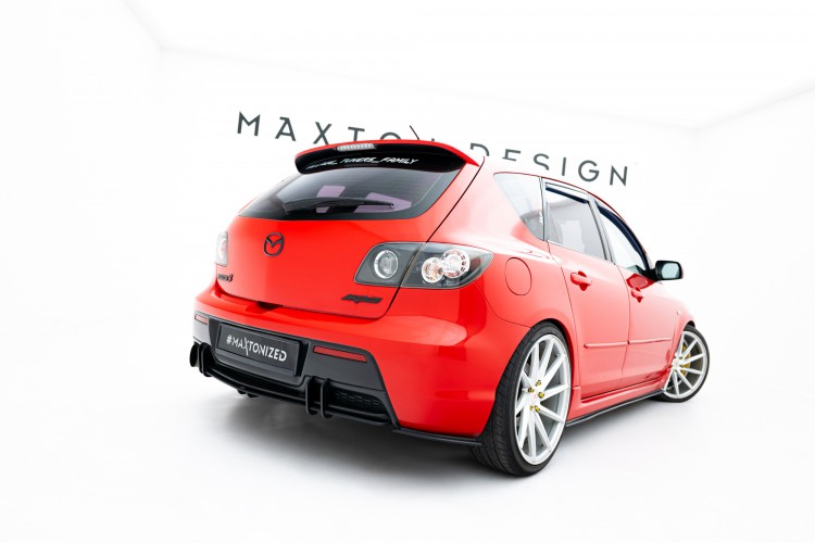Street Pro Πίσω Side Splitters Mazda 3 MPS Mk1 EU Version