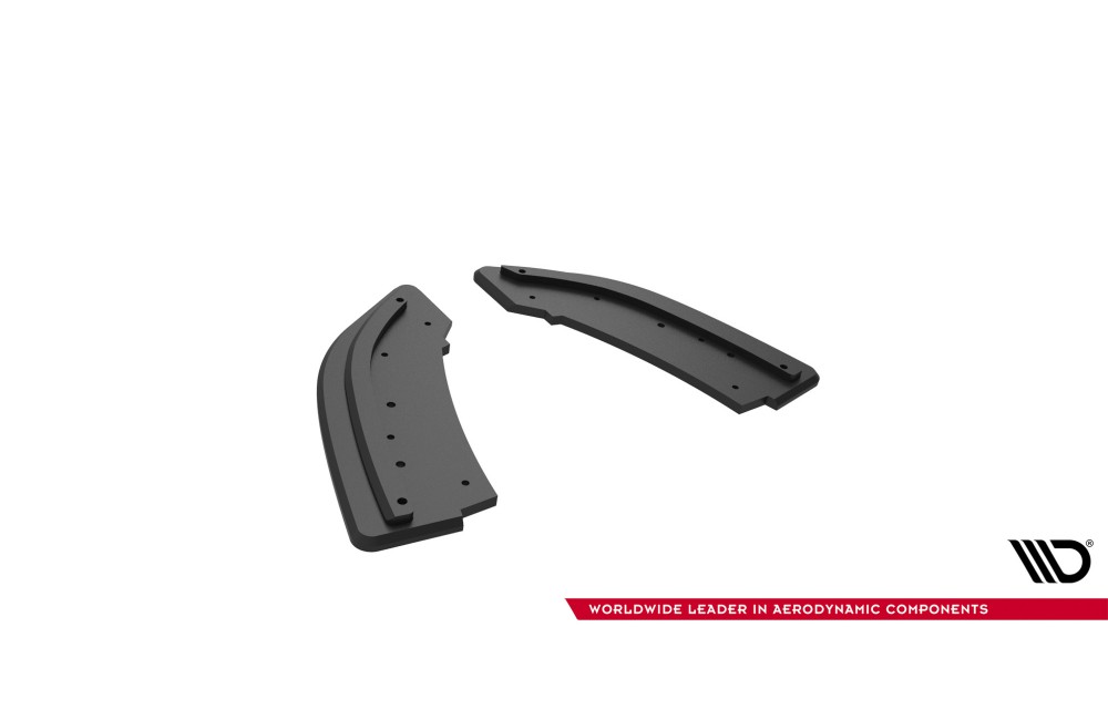 Street Pro Rear Side Splitters Mazda 3 MPS Mk1 EU Version - Black Street Pro Rear Side Splitters Mazda 3 MPS Mk1 EU Version - Black
