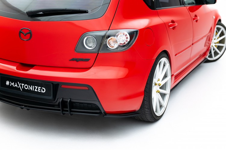 Street Pro Πίσω Side Splitters Mazda 3 MPS Mk1 EU Version