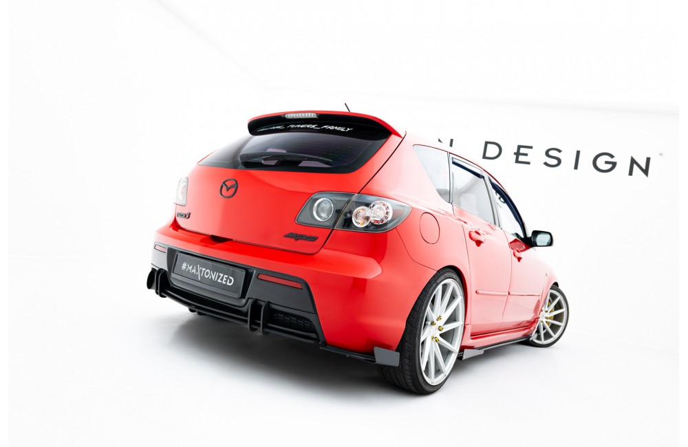 Rear Side Flaps Mazda 3 MPS Mk1 EU Version