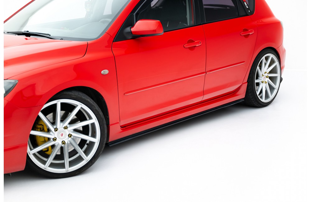 Street Pro Side Skirts Diffusers Mazda 3 MPS Mk1 - Black Street Pro Side Skirts Diffusers Mazda 3 MPS Mk1 - Black