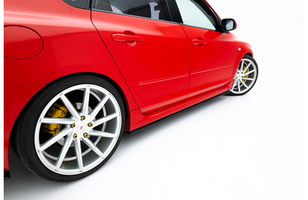 Street Pro Side Skirts Diffusers Mazda 3 MPS Mk1 - Black Street Pro Side Skirts Diffusers Mazda 3 MPS Mk1 - Black