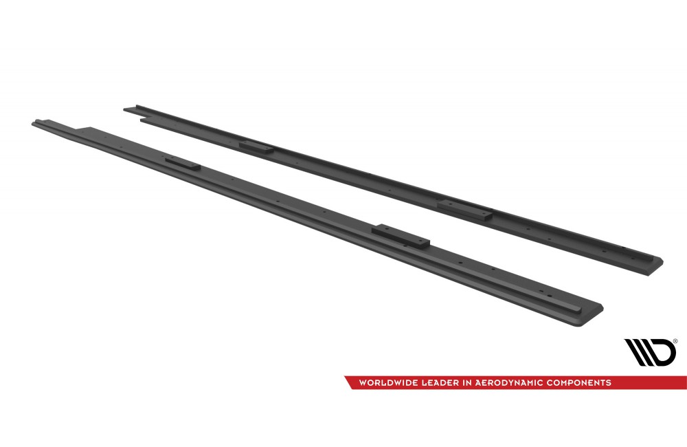 Street Pro Side Skirts Diffusers Mazda 3 MPS Mk1 - Black Street Pro Side Skirts Diffusers Mazda 3 MPS Mk1 - Black