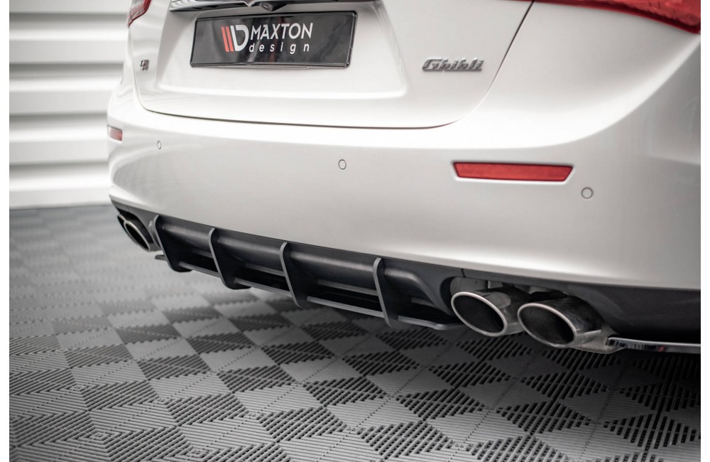 Street Pro Rear Diffuser Maserati Ghibli Mk3 - Black